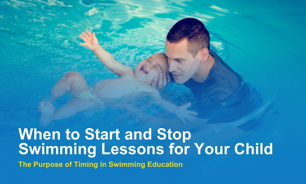 when to start and stop swimming